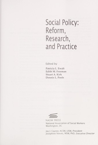 Social Policy