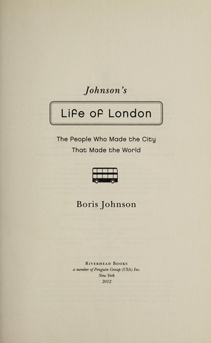 Johnson's life of London