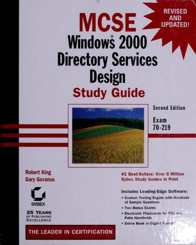 MCSC Windows 2000 directory services design study guide