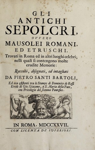 Gli antichi sepolcri, ovvero, Mausolei romani, ed etruschi, trovati in Roma ed in altri luoghi celebri
