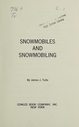 Snowmobiles and snowmobiling