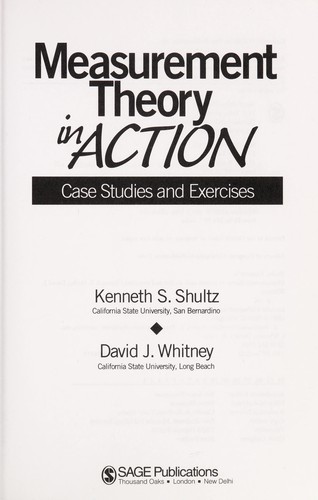 Measurement theory in action