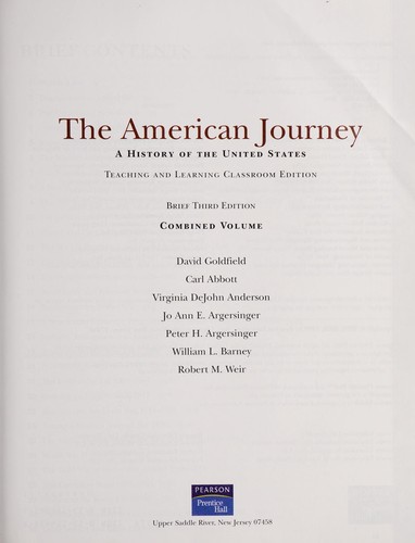 The American Journey 3rd ed