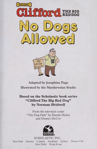 No dogs allowed (Clifford's big ideas)