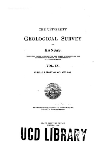 Reports / Kansas. State Geological Survey