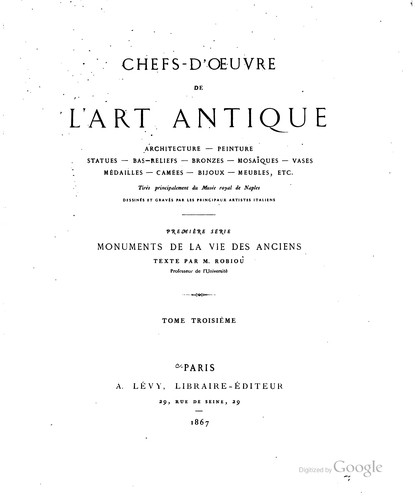 Chefs-d'œuvre de l'art antique