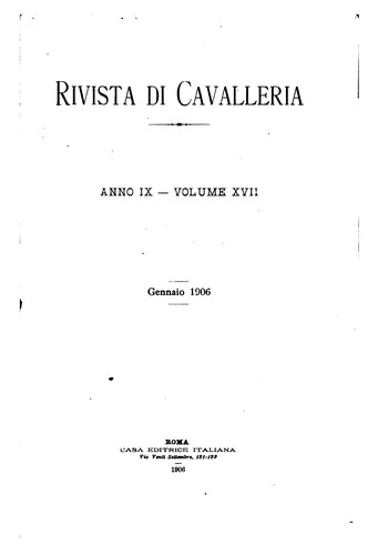 Rivista di cavalleria