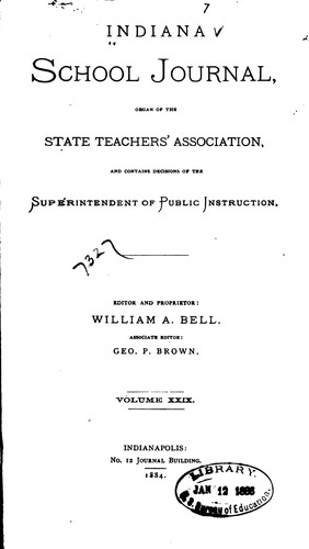 The Indiana School Journal