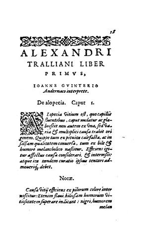 Alexander Tralliani... libri duodecim graece et latini...