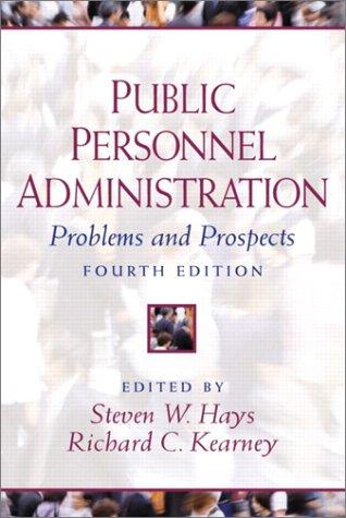 Public personnel administration