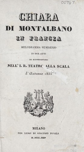 Chiara di Montalbano in Francia