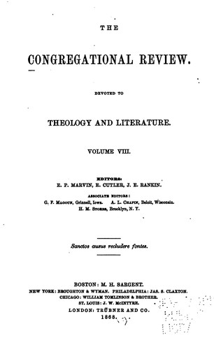The Congregational Review