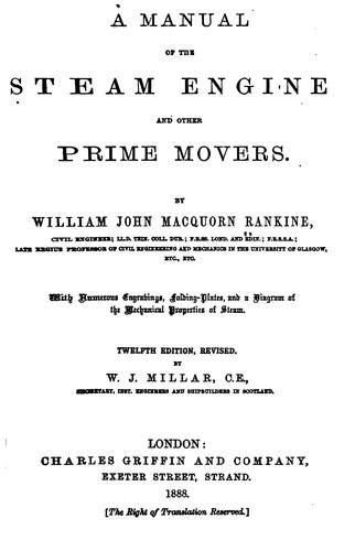 A Manual of the Steam Engine and Other Prime Movers