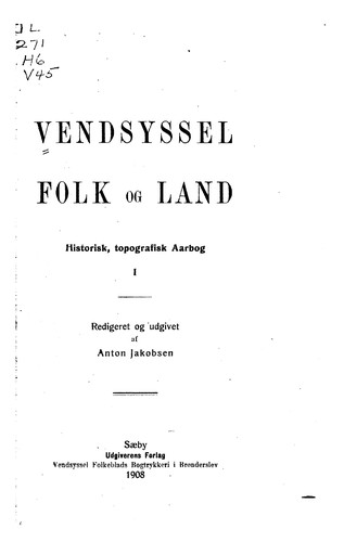 Vendsyssel folk og land