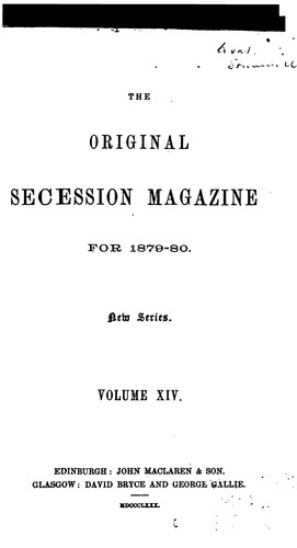 The Original Secession Magazine
