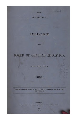 Report of the Secretary for Public Instruction ...