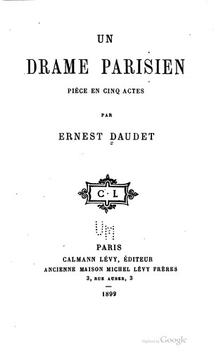 Un drame parisien