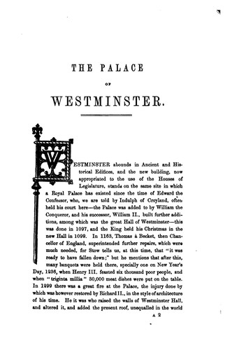 The New Palace of Westminster