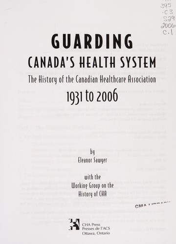 Guarding Canada's health system