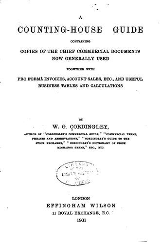 A Counting-house Guide