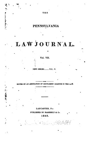 Pennsylvania Law Journal