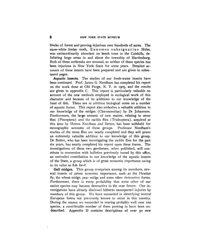Report on Injurious and Other Insects