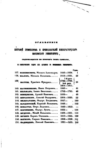 Bīograficheskīĭ slovarʹ professorov i prepodavateleĭ Imperatorskago Moskovskago universiteta, za ...