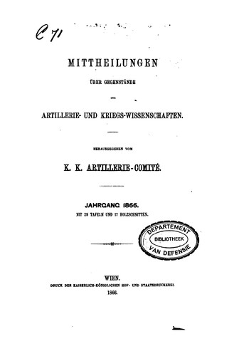 Militärwissenschaftliche Mitteilungen
