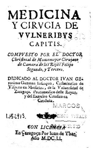 Medicina y cirugia de vulneribus capitis