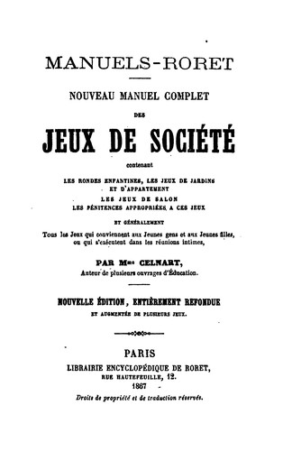 Nouveau manuel complet des jeux de société