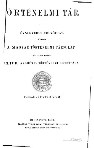 Magyar történelmi tár