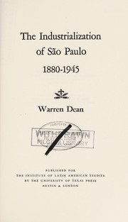 The industrialization of São Paulo, 1880-1945