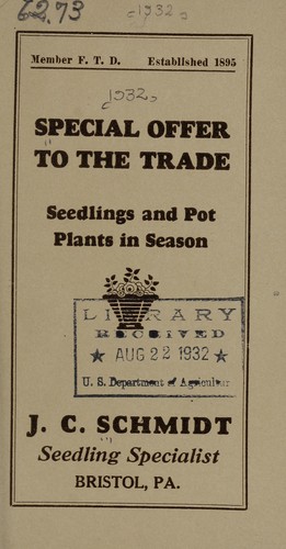 Special offer to the trade