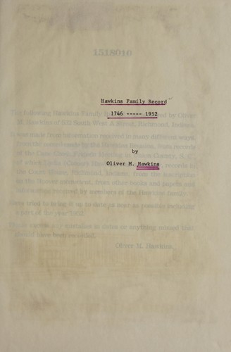 Hawkins family record