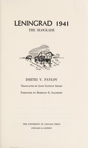 Leningrad 1941, The Blockade