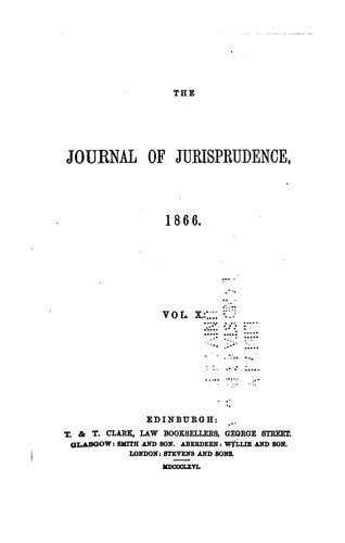 The Journal of Jurisprudence
