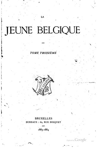 La Jeune Belgique