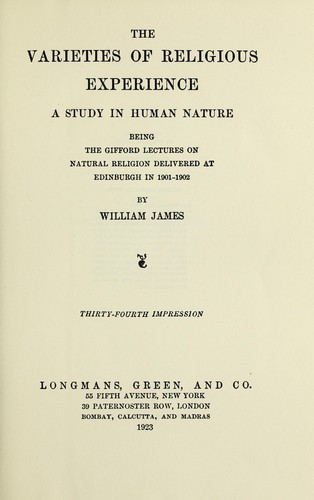 The varieties of religious experience