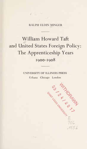 William Howard Taft and United States foreign policy