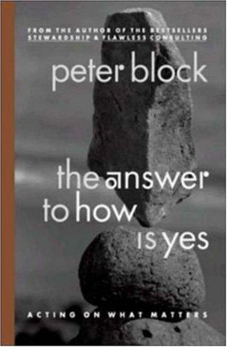 The Answer to How Is Yes