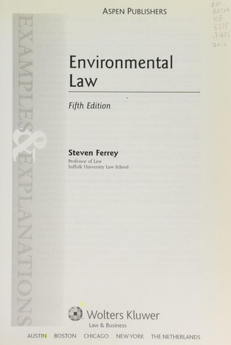 Environmental law