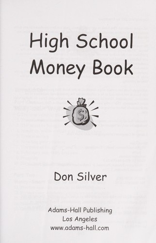 High school money book