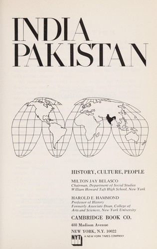 India, Pakistan
