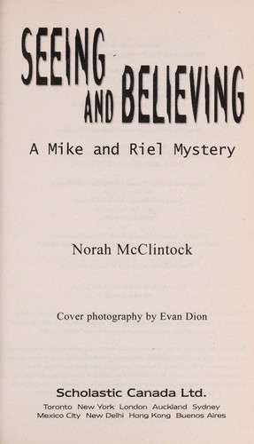 Seeing and believing