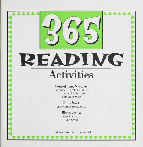 365 reading activities