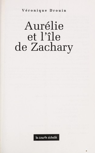 Aurelie et l'ile de Zachary