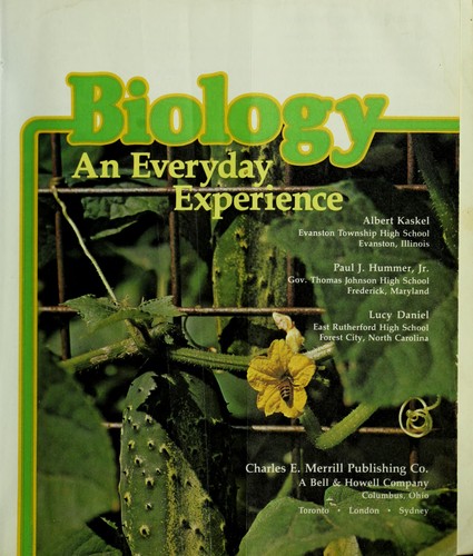 Biology : an everyday experience