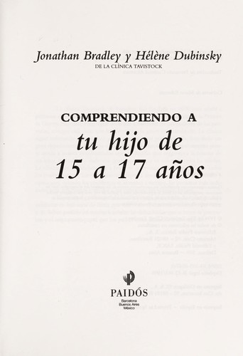 Comprendiendo a tu hijo de 15 a 17 anos