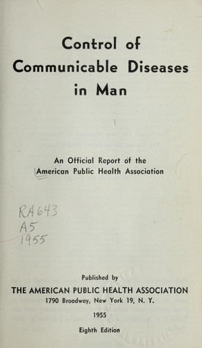 Control of communicable diseases in man