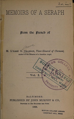 Memoirs of a seraph